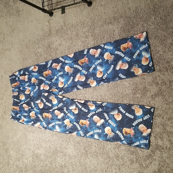 THE GOLDEN GIRLS LOUNGE PANTS SLEEP BIOWORLD ABC STUDIOS MENS SIZE L COMFY FUN - Picture 3 of 5